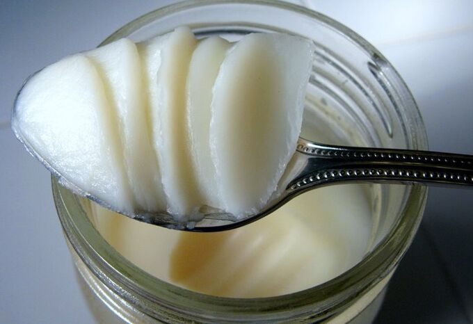 Lard, used in homemade ointment, used to treat foot fungus