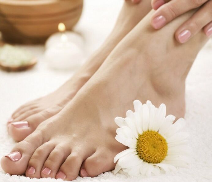 Get rid of the fungus on the feet
