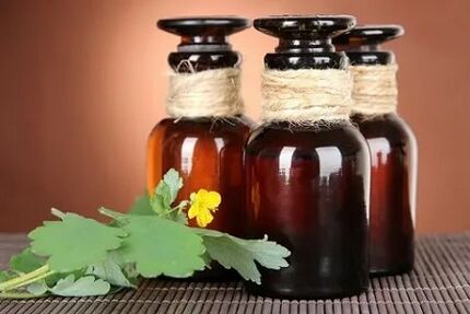 Celandine Herbal Oil Treats Onychomycosis